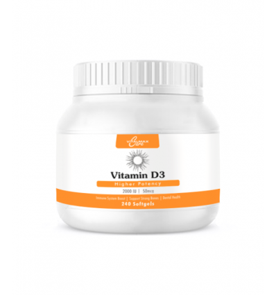 Vitalmax Care Vitamin D3 2000IU - 240 softgels